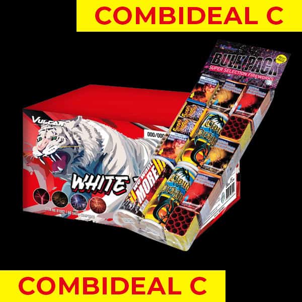 Combideal C: White tiger & Bulk pack