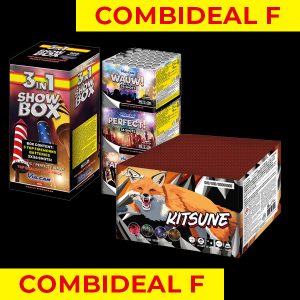 Combideal F: 3 in 1 showbox & Kitsune
