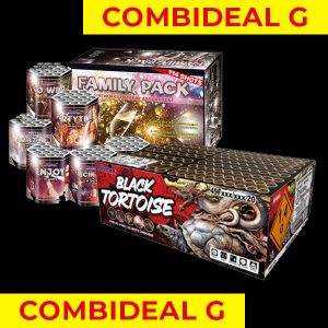 Combideal G: Black turtoise & Family pack